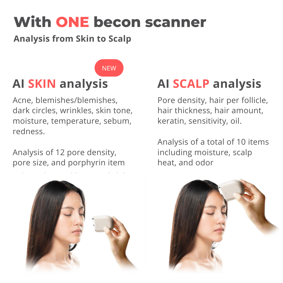 Becon AI Skin and Scalp Scanner software only (For Distributor Only)