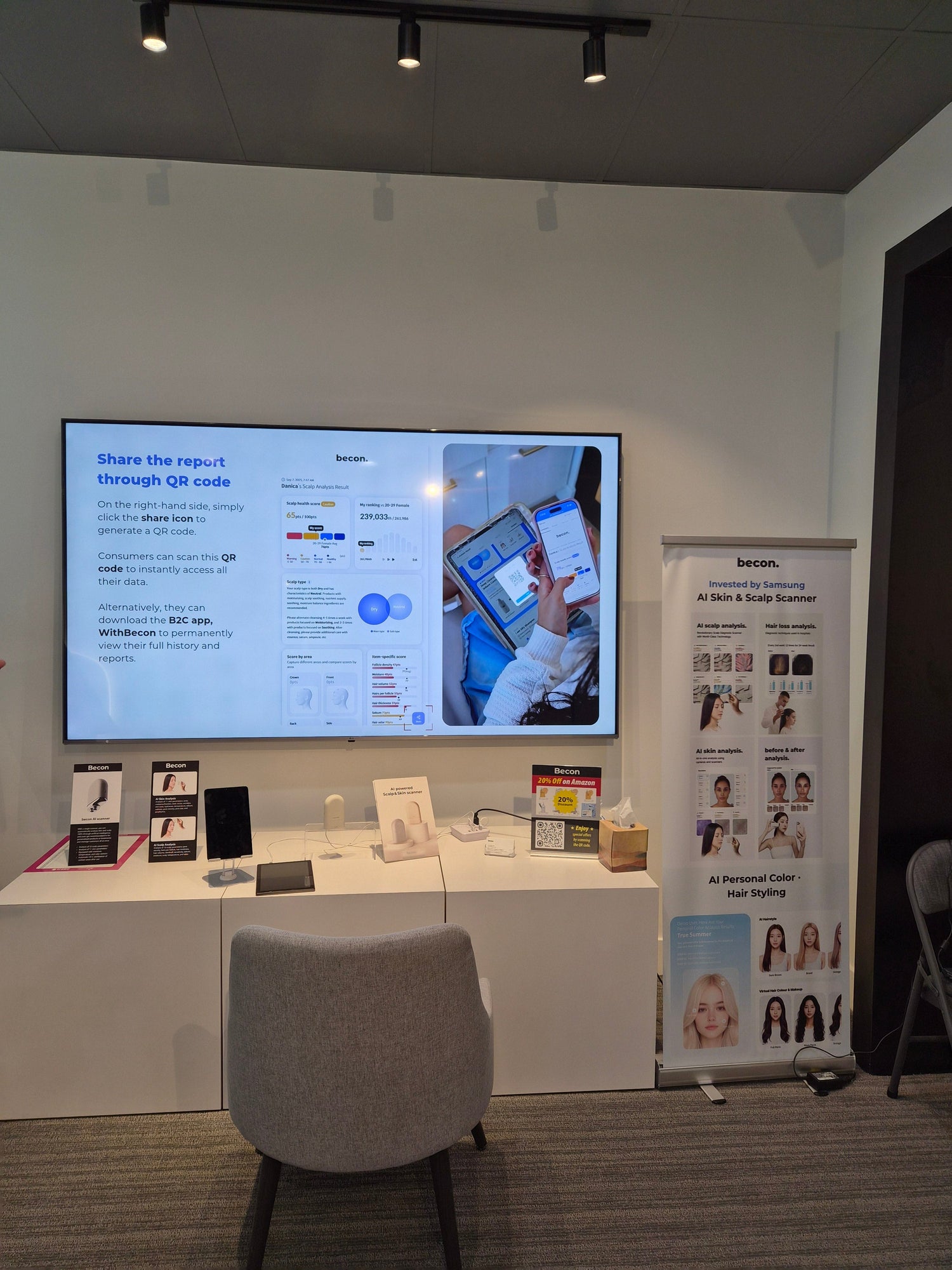 Becon AI Power Scanner Offline Experience Zone – Now Open in California!