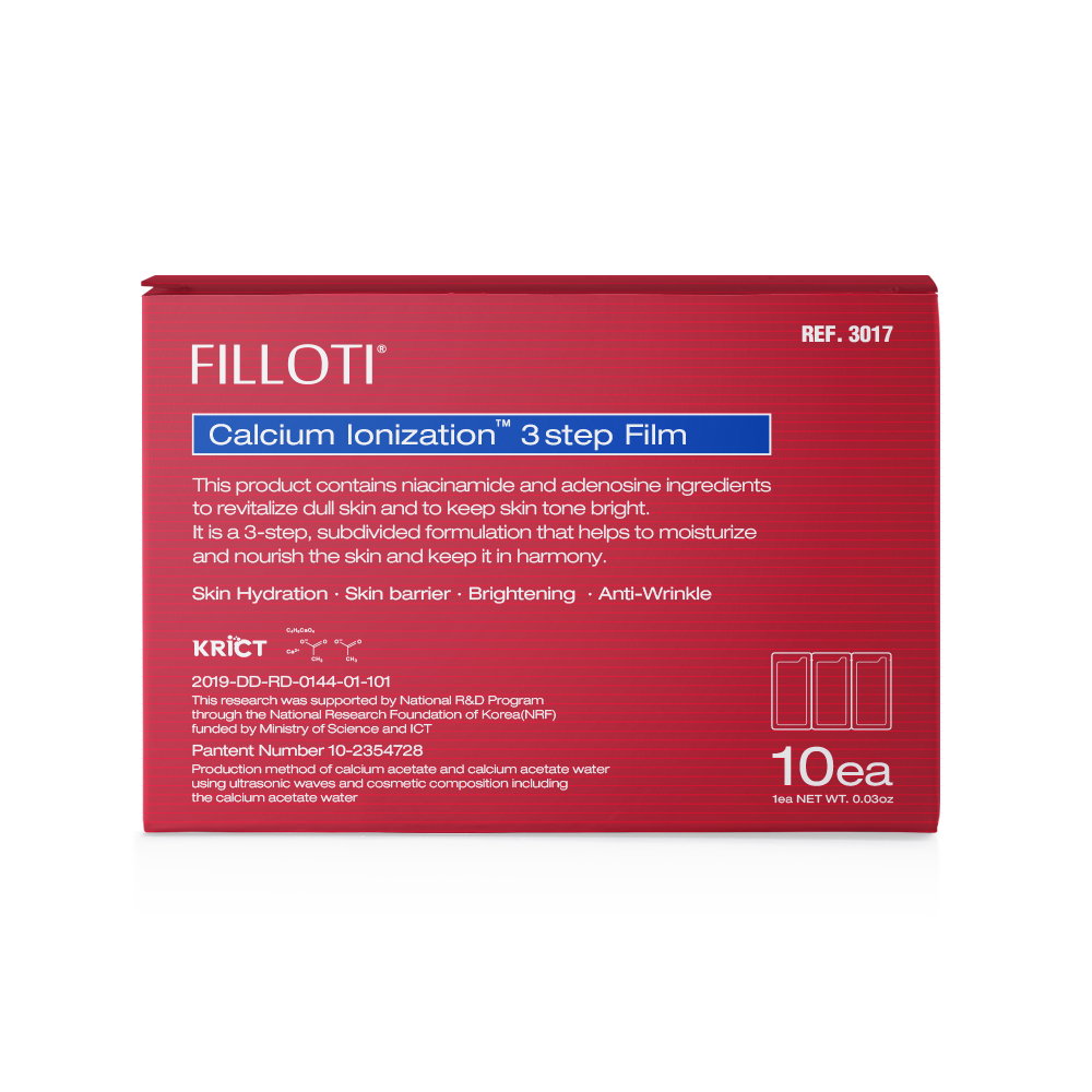 Filloti Calcium Ionization 3-Step Trial Set – Booster, Ampoule &amp; Cream (10 Sets)