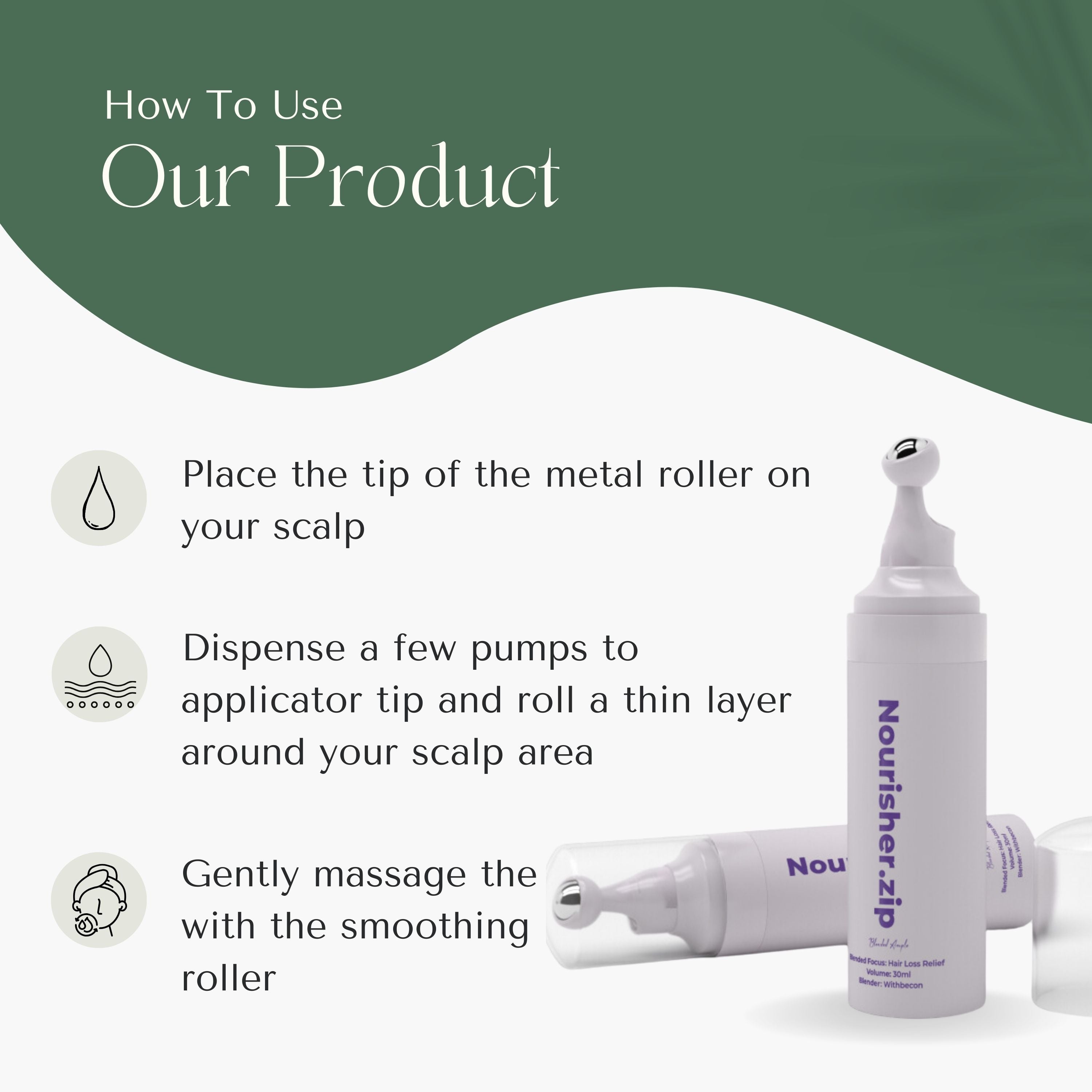 Nourisher.zip Hair Serum Ampoule