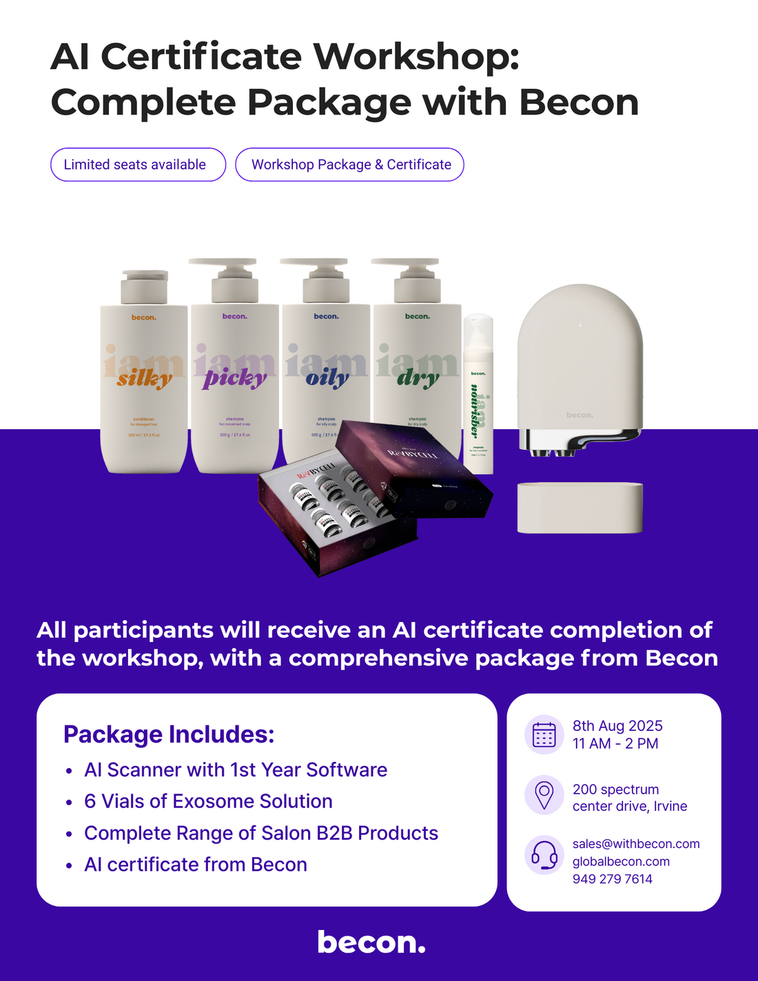 WithBecon AI Certificate WorkShop Utlimate Package