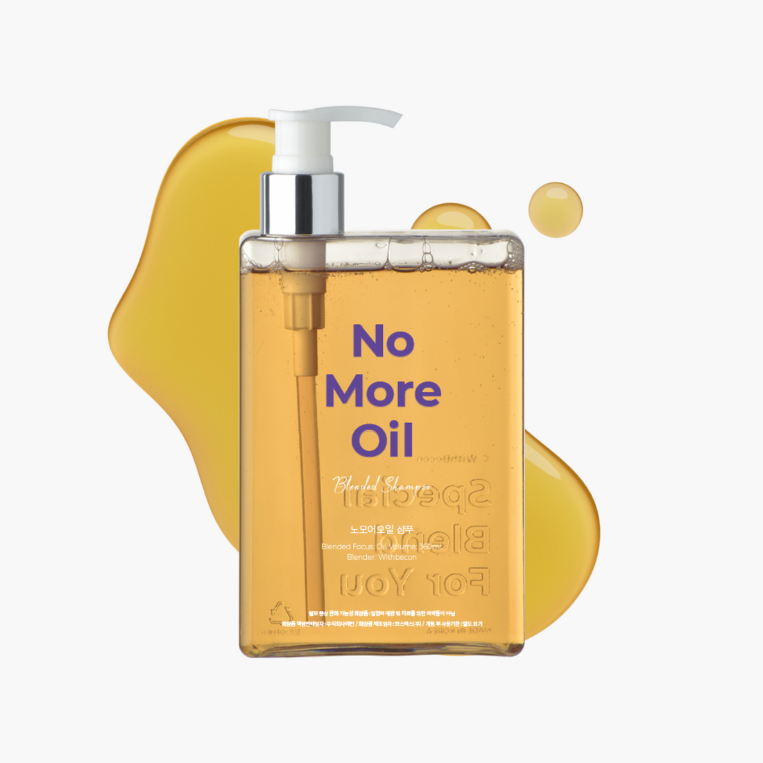 NoMoreOil Shampoo 12.17 fl oz