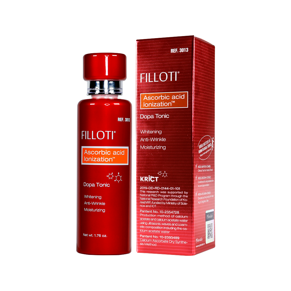 Filloti Ascorbic acid lonization Dopa tonic